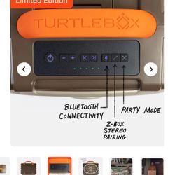 Turtlebox Portable Speaker – Brand New, Unopened