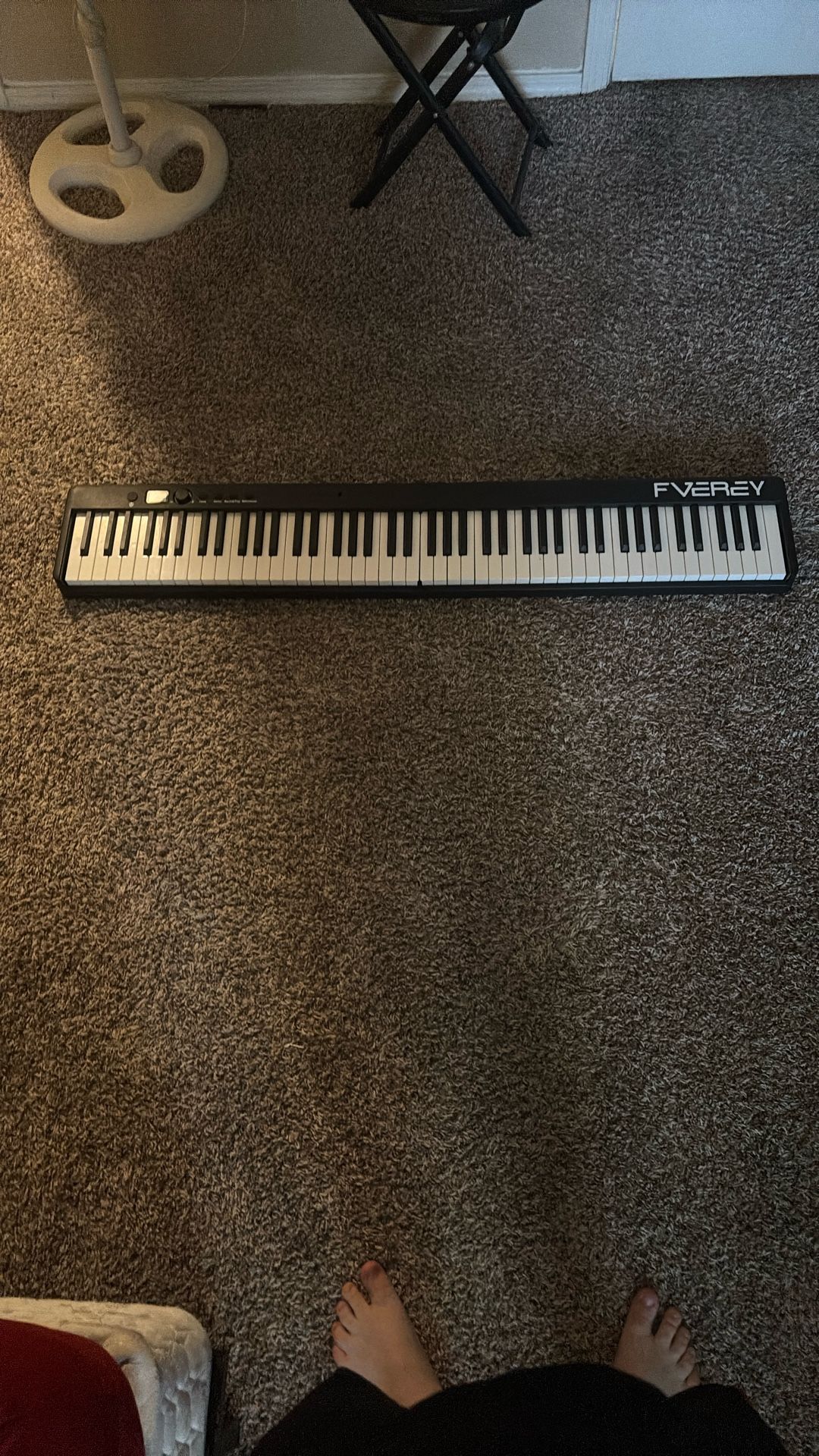 Fvery Foldable 88 key, semi weighted keyboard