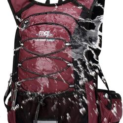 Mubasel Gear Insulated Hydration Backpack Pack with 2L BPA Free Bladder - Keeps Liquid Cool up to 4 Hours – for Running, Hiking, Cycling, Camping New 