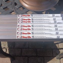 15 Percent Silver Brazing Sticks 28 Per Tube 7 Tubes