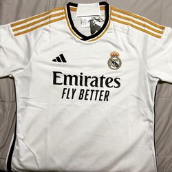 Brand New Authentic Adidas Real Madrid Jersey Large (L) 