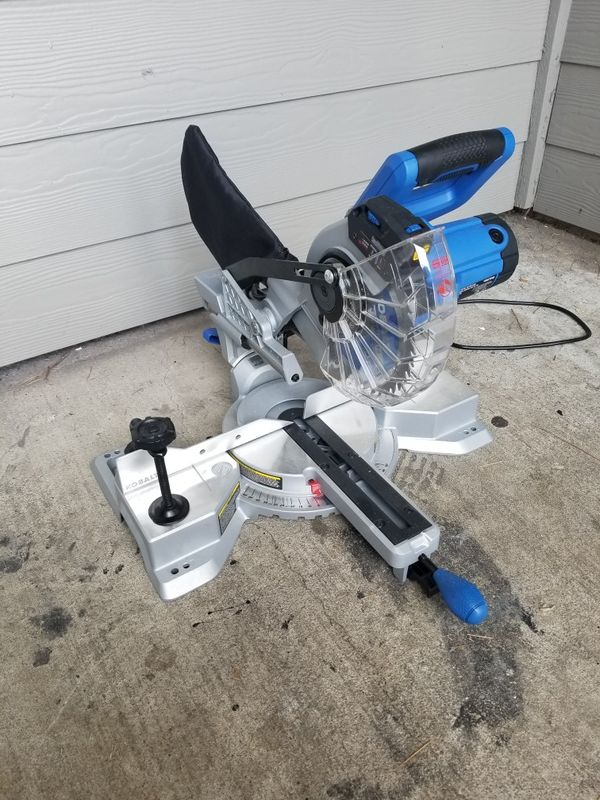 Kobalt Compact Sliding 71/4in 10 Amp Single Bevel Sliding Laser