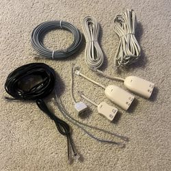 Landline phone cables 