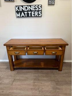 Pottery Barn Morgan Console Table / TV Stand / Coffee Bar