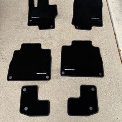 Genuine Mercedes-Benz GLS Class AMG Mat Set – OEM Black (2020–2025), 7-Seat NEW
