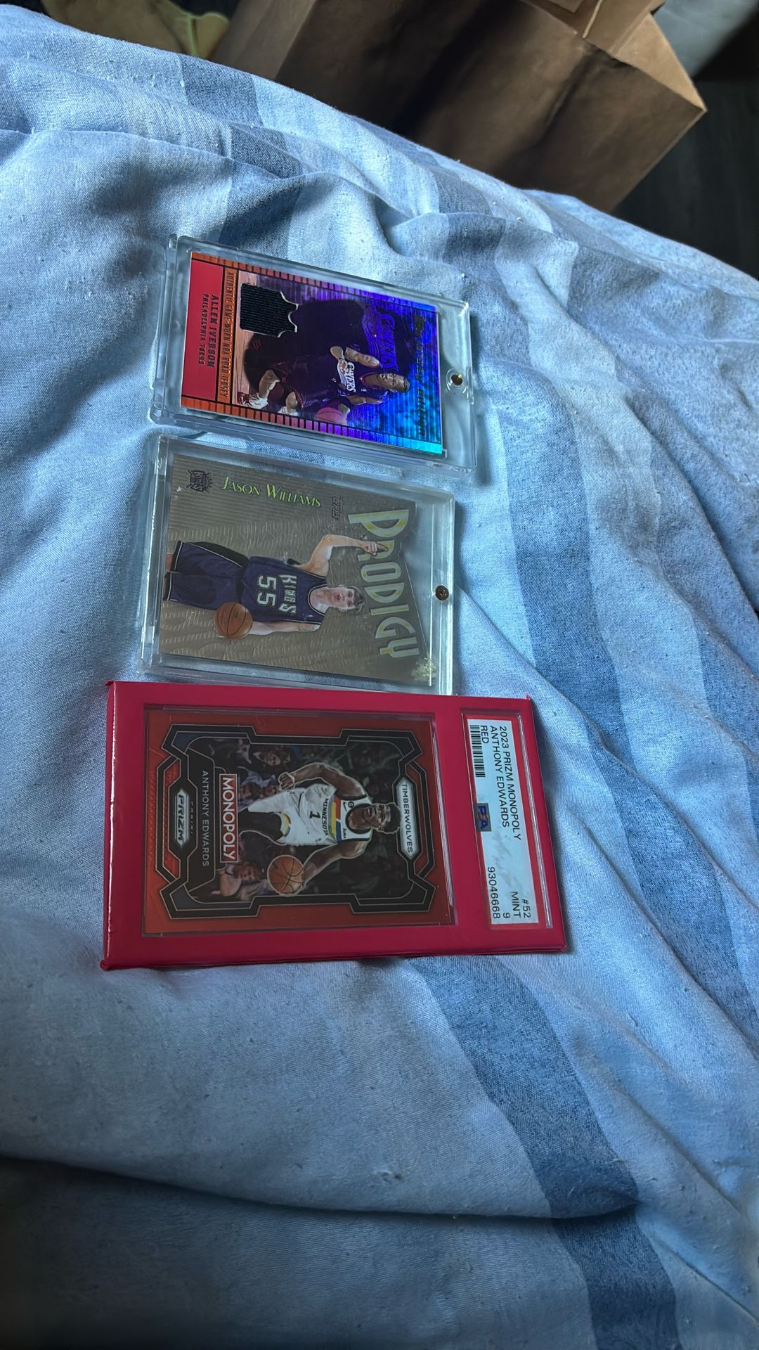 Jason Williams,Ai,and Ant Man Monopoly Red Graded 9