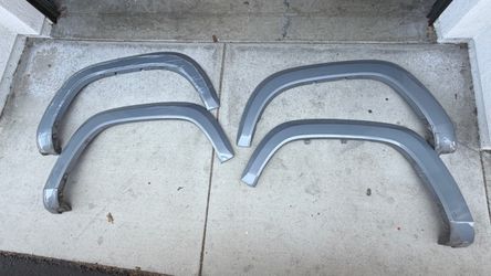 complete set of genuine OEM Toyota Tacoma fender flares