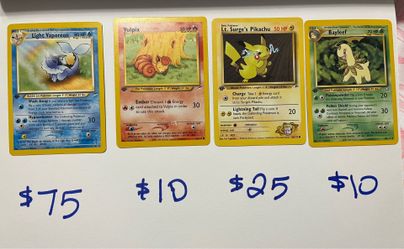 Vintage Pokemon Cards