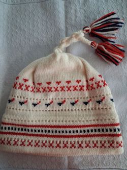 Vintage Murray Merkley Tassel Beanie