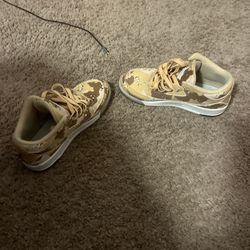 Is A Jordan The Color Is Brown And It’s A Size 8