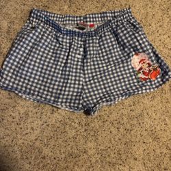 Strawberry shortcake pajama shorts