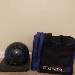 15 lb Sports Tec pro line urethane boiling ball with bag