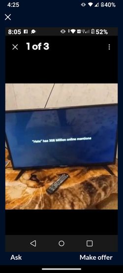 32" Element Tv With Remote