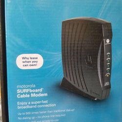 Motorola Wifi Cable Modem