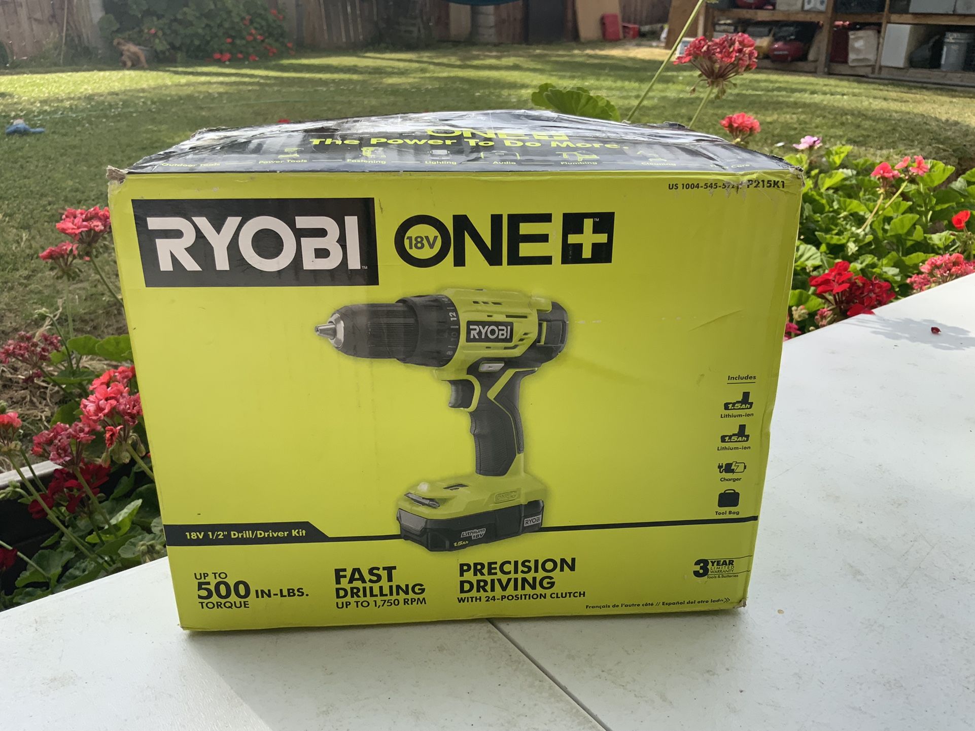 Ah Ryobi Cordless Drill 18v Lithium Battery Ryobi ONE+ HP PBLDD01