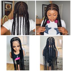 360 Braided Cornrow