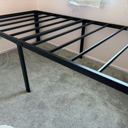 24” Lofted Twin Bed Frame Only 