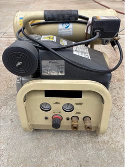 Air compressor hoses and finishing nail guns