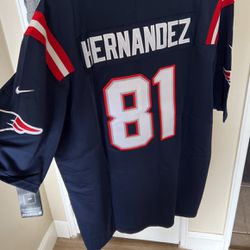 Patriots Aaron Hernandez Jersey XL