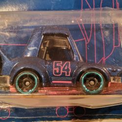 Hot Wheels 54th Anniversary Blue and Pink Manga Tuner