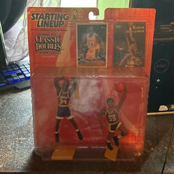 Shaq And Kareem Staring Lineup NBA Collectibles From 1997