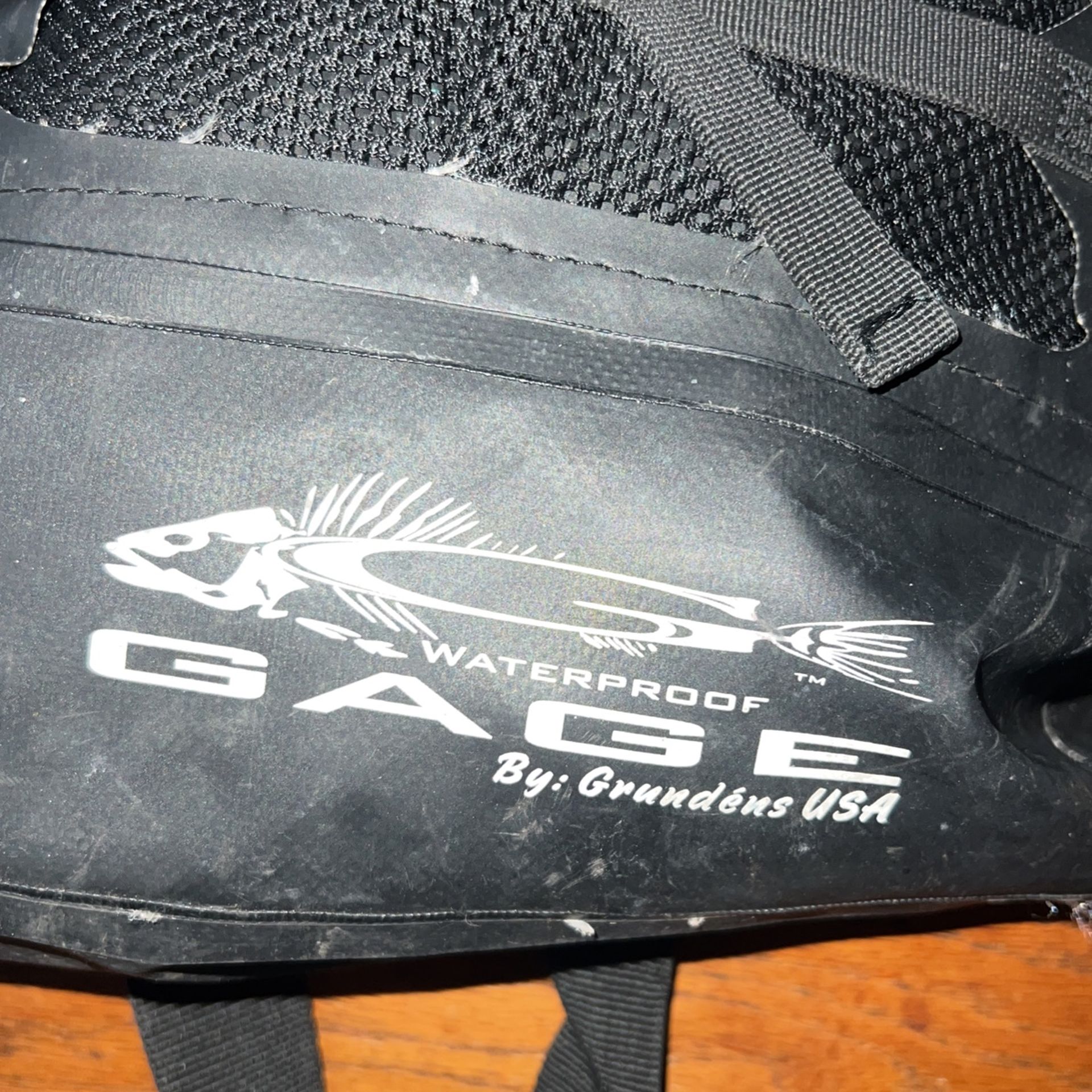 Waterproof Grundens wet Bag Backpack