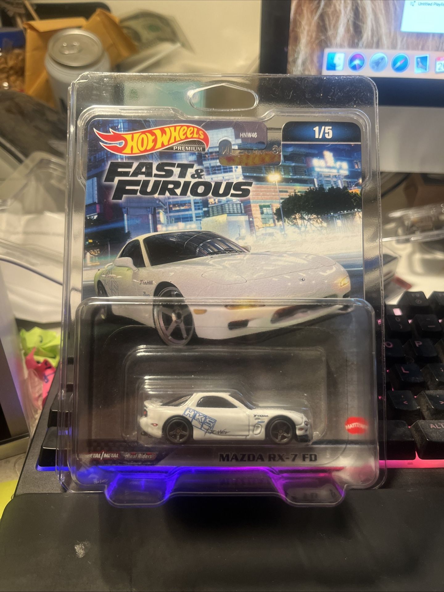 Hot wheels, preview, fast and furious Mazda RX 7FD