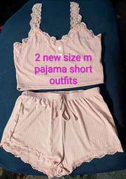 Pajama short set size medium