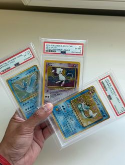 Vintage Pokemon slabs
