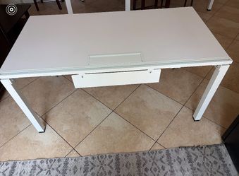 White work tables/desk from law firm