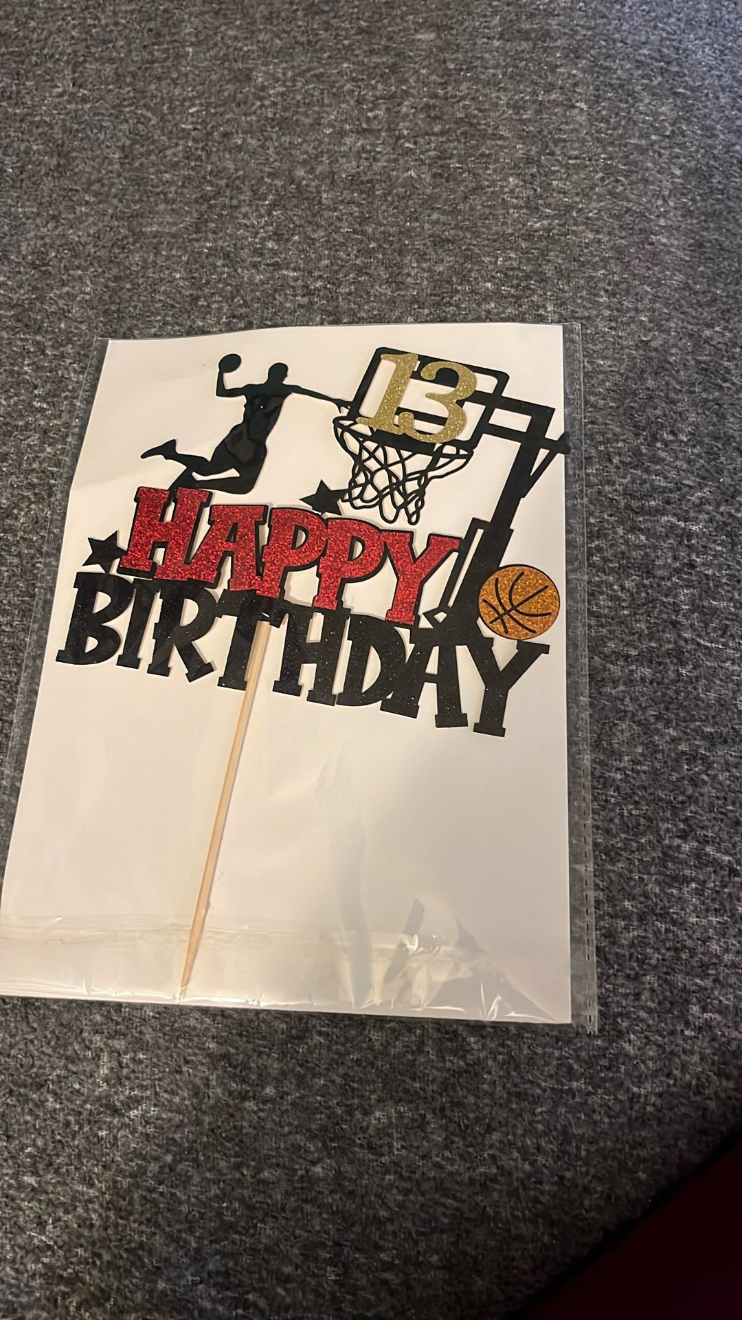 13 Happy Birthday Num Cake