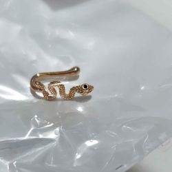 NEW! 20 Piece Fake Nose Rings, Hypoallergenic, Cubic Zirconia & Gold Tone, Misc Bundle