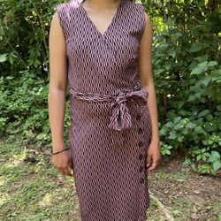 Dark Purple Formal Dress, Size 4P, Ann Taylor, Like New, Barely Used