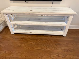Console table and Book shelf