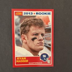 Ryan Nassib Rookie 2013 Score #420