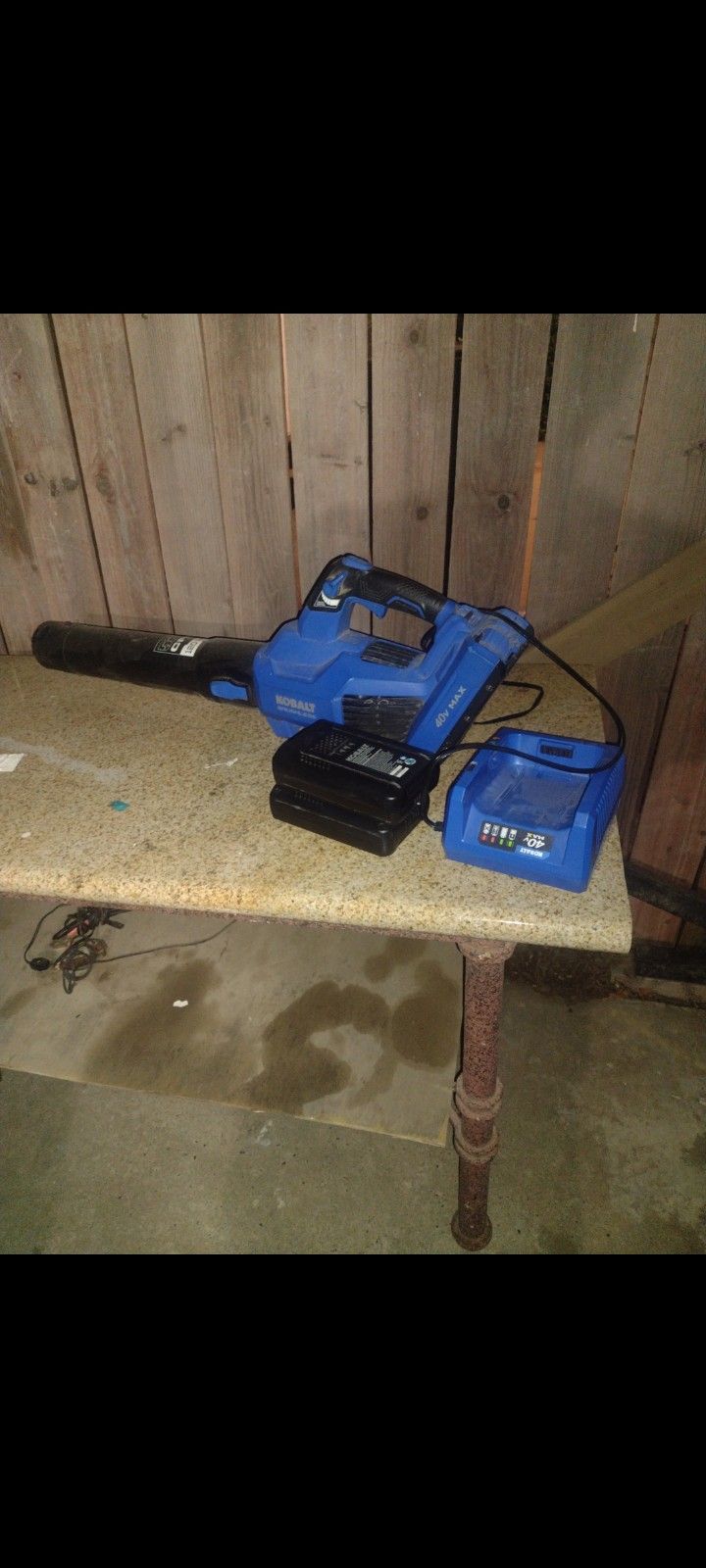Kobalt 40 Volt Blowers No Battery