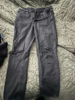 American Eagle black jeans size 6
