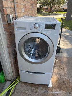 KENMORE WASHER ELECTRIC WORKING GREAT TRABAJAN BIEN