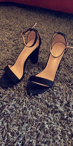 Black heels