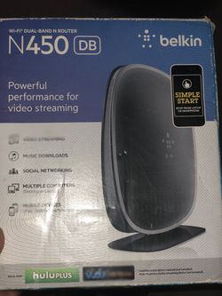 Belkin Dual- band n router N450 DB