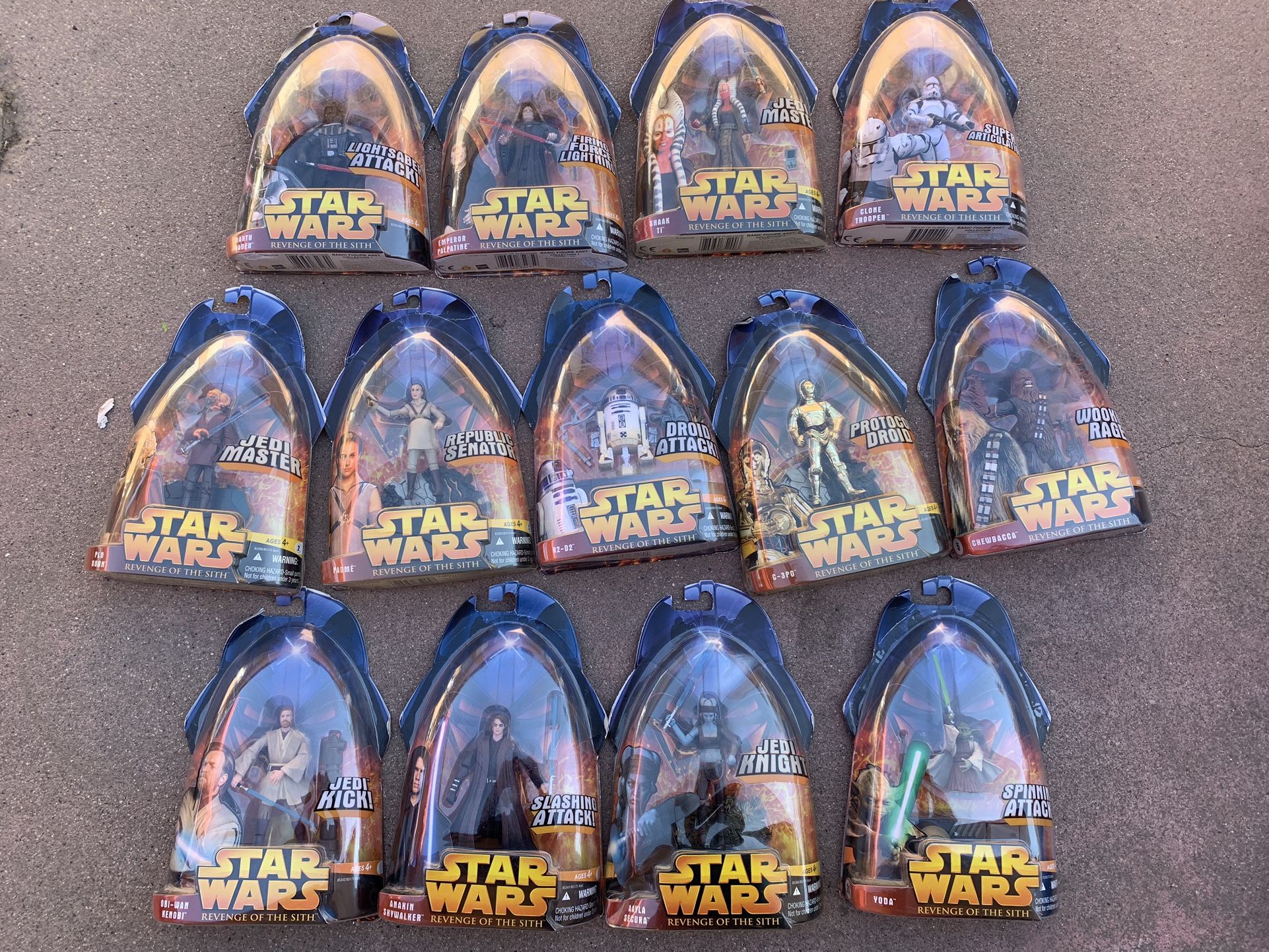 Vintage Star Wars Revenge Of The Sith Lot