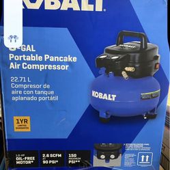 Brand new 6 gallon compressor