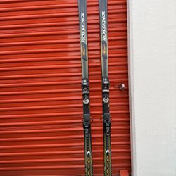 Rossignol Viper 201cm Skis with Marker Titanium Bindings– No Poles