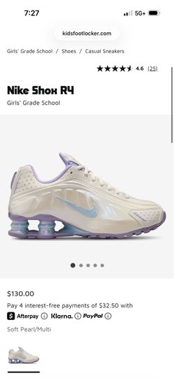 New  Nike Shox R4