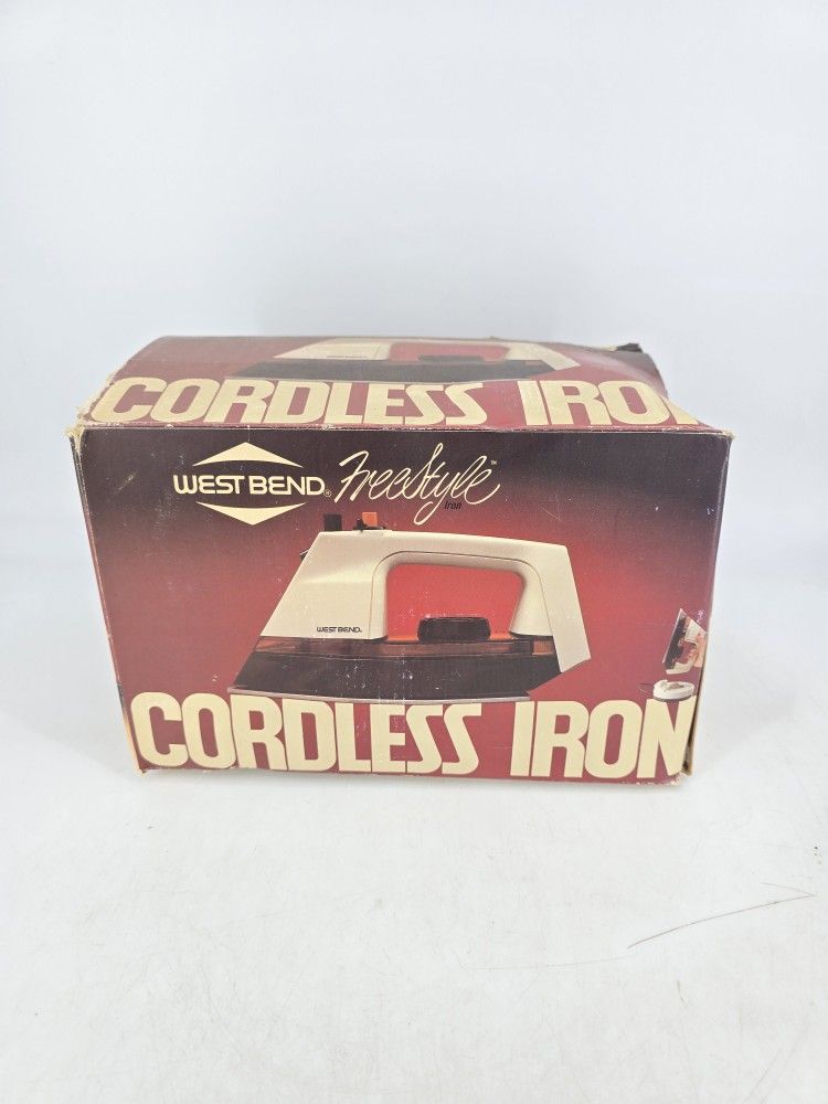 Vintage - New - Cordless Iron