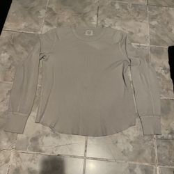 Buck Mason Vintage Thermal Surplus Tee Long Sleeve Shirt Mens Medium