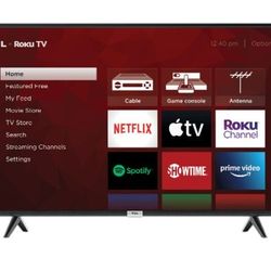 55" TCL 4k Roku Tv