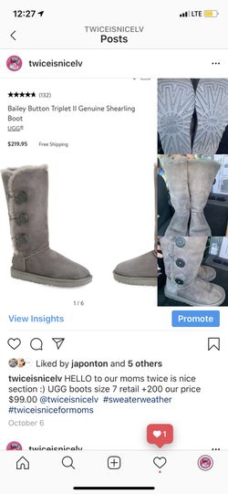 Uggs tall boots size 7