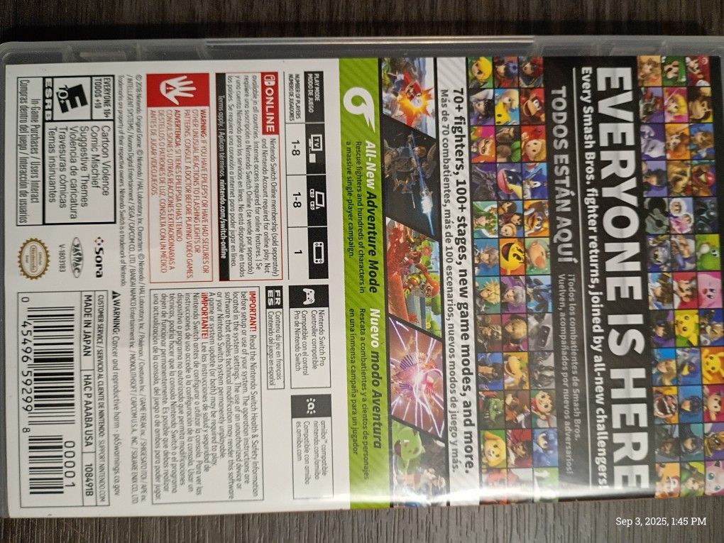 Smash Bros Ultimate/ Zelda Tears Of The kingdom