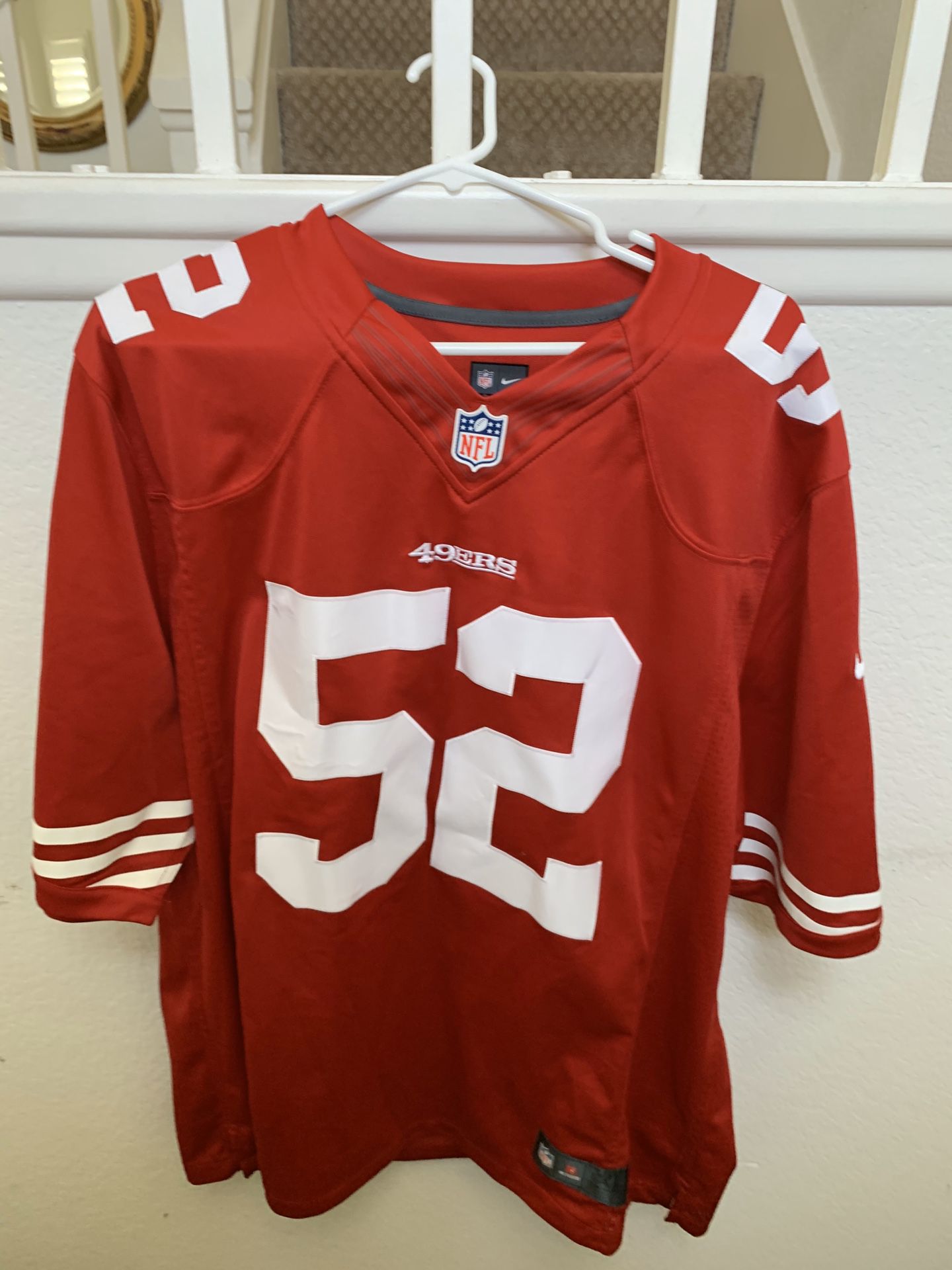 49ers patrick willis jersey